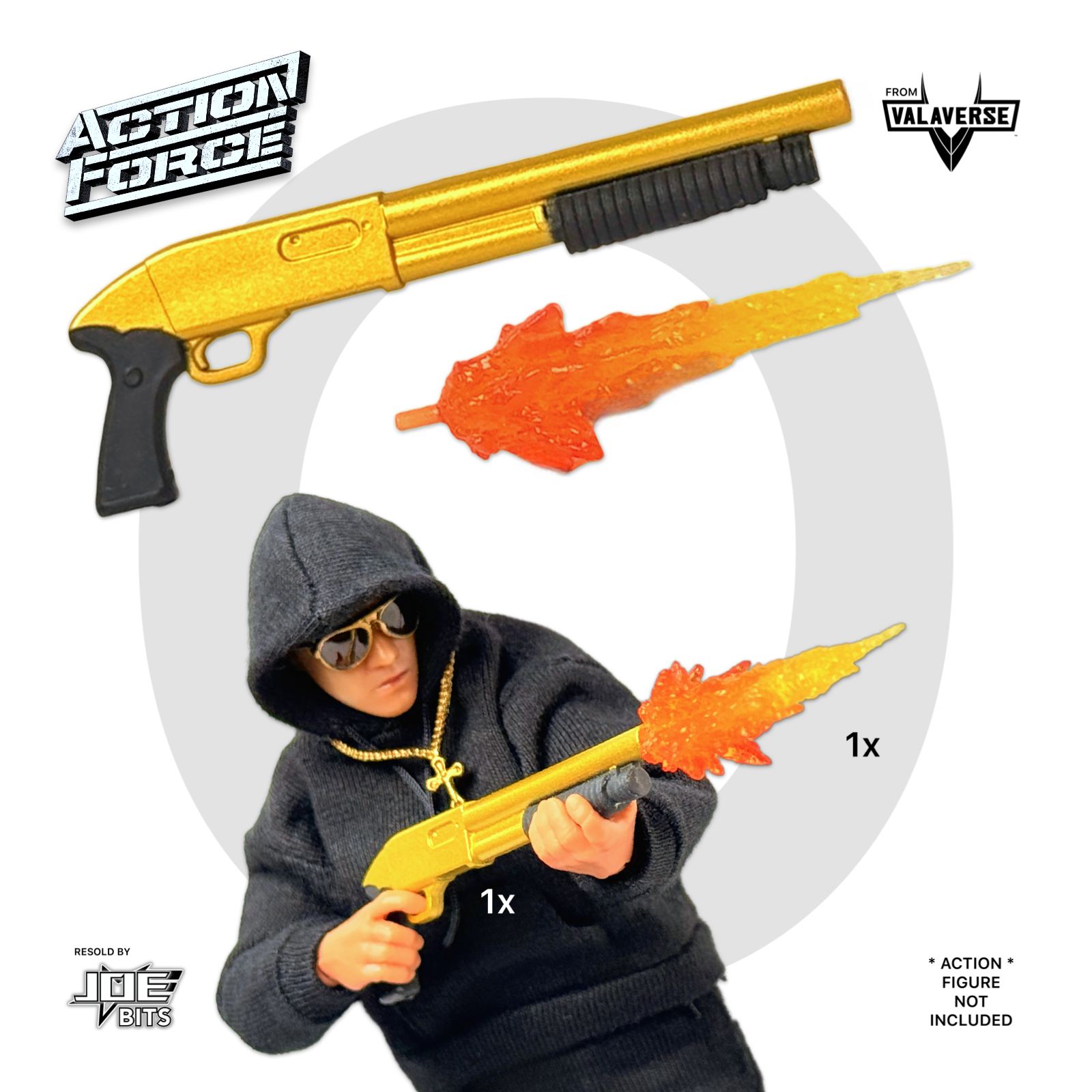 Valaverse ACTION FORCE | W.P. OSCAR - 1x Shotgun w/ fx