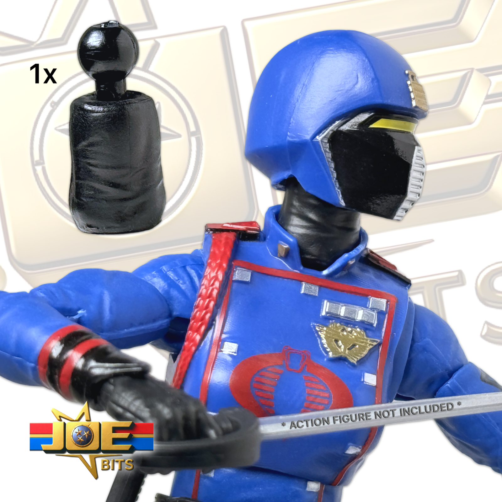 G.I. JOE Classified | 1x Female Black Deco NECK Sculpt