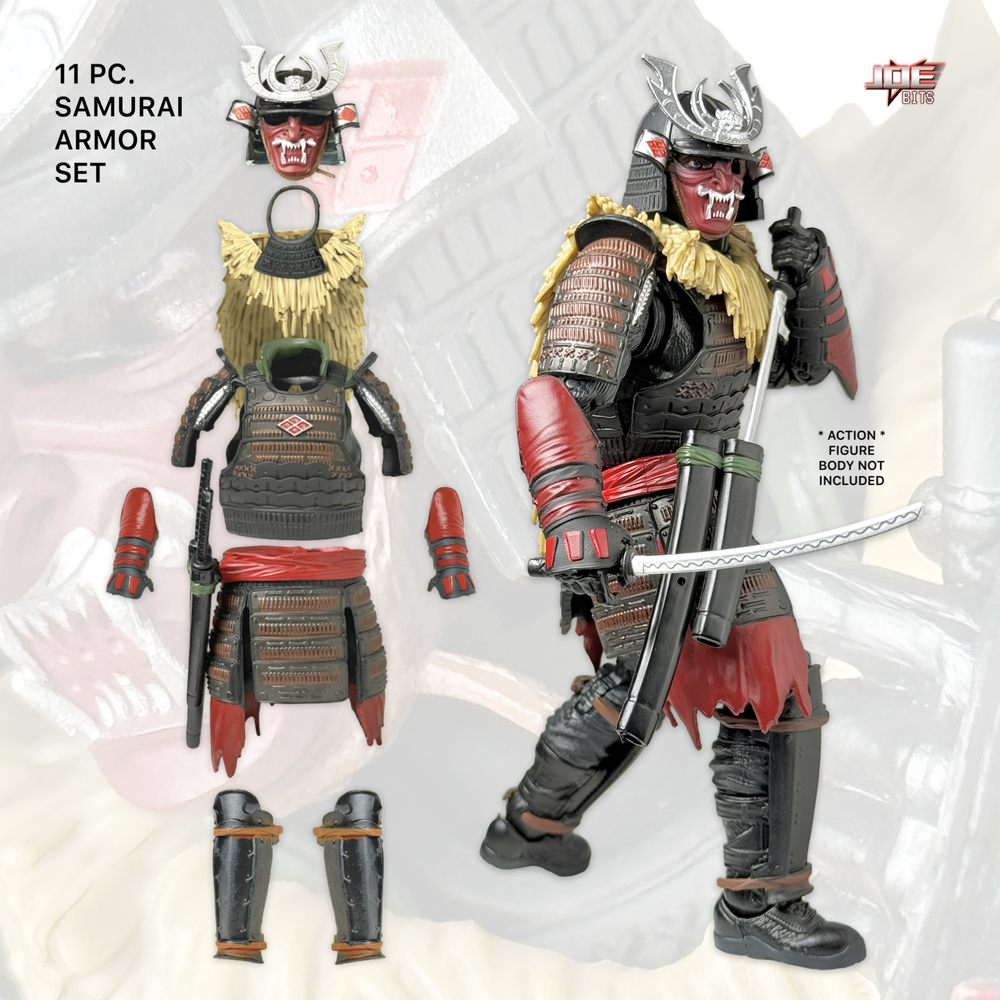 G.I. JOE Classified # 174 | 11 PC. Traditional Samurai Armor Set
