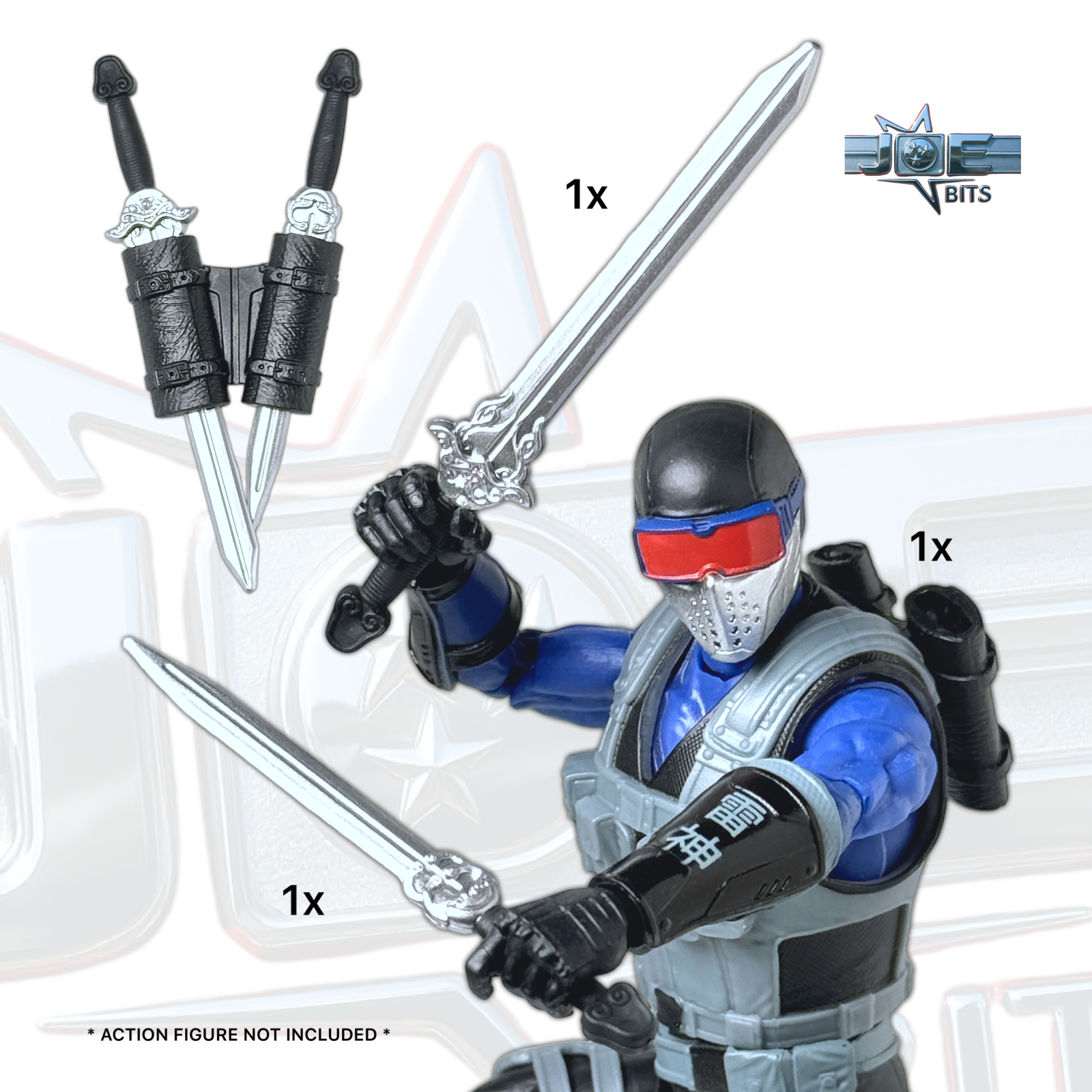 G.I. JOE Classified # 192 | Zartan's NINJA SWORDS
