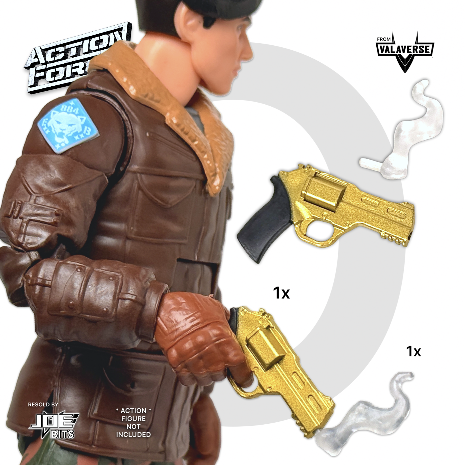 Valaverse ACTION FORCE | W.P. OSCAR - 1x Revolver Handgun