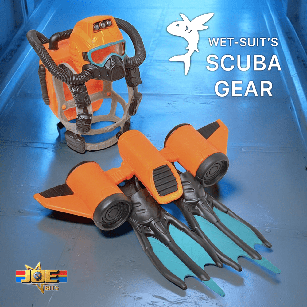 G.I. JOE Classified # 179 | Wet-Suit's SCUBA GEAR — JOE BITS