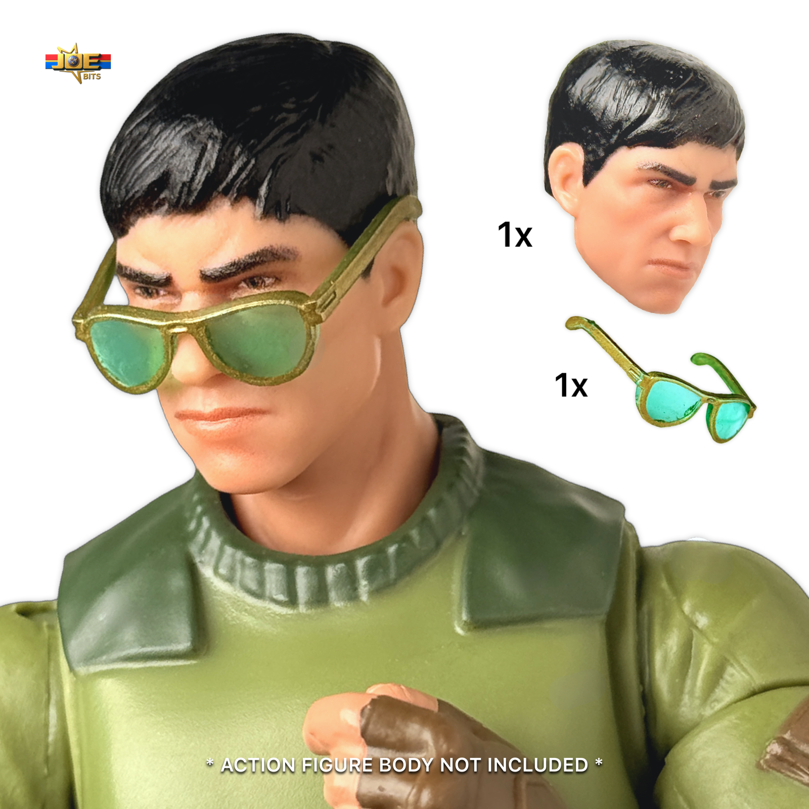 G.I. JOE Classified # 186 | Edwin "Lifeline" Steen HEAD Sculpt
