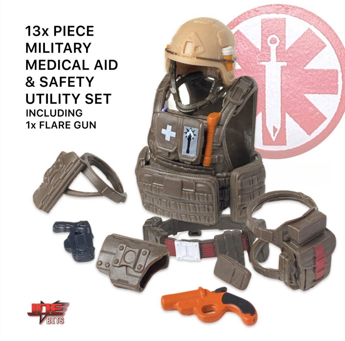 G.I. JOE Classified # 122 | Doc’s Military Medic & Safety Set