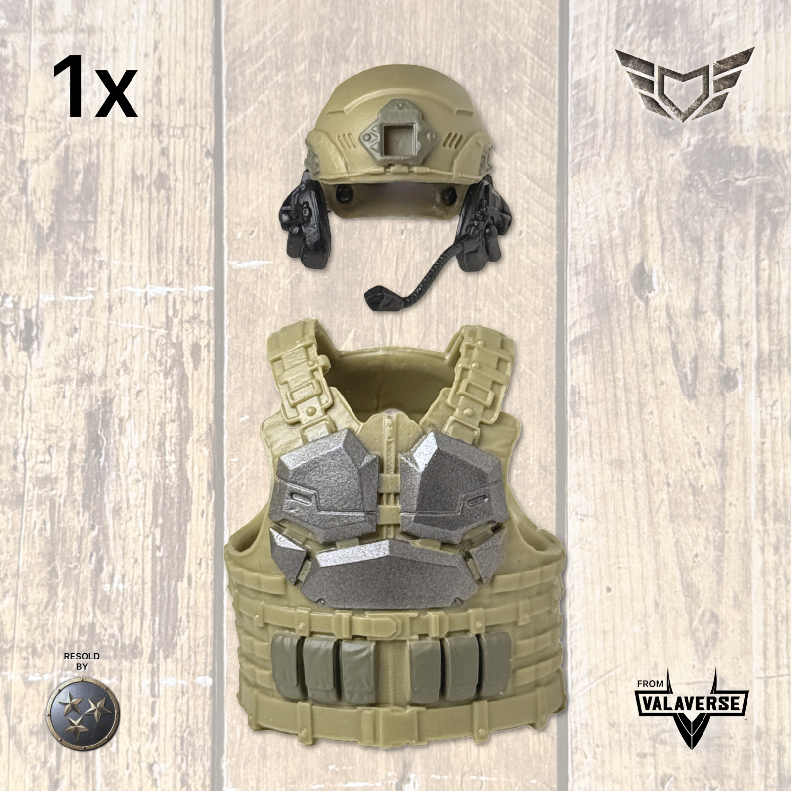 Valaverse ACTION FORCE | 1x TFG HELMET & VEST