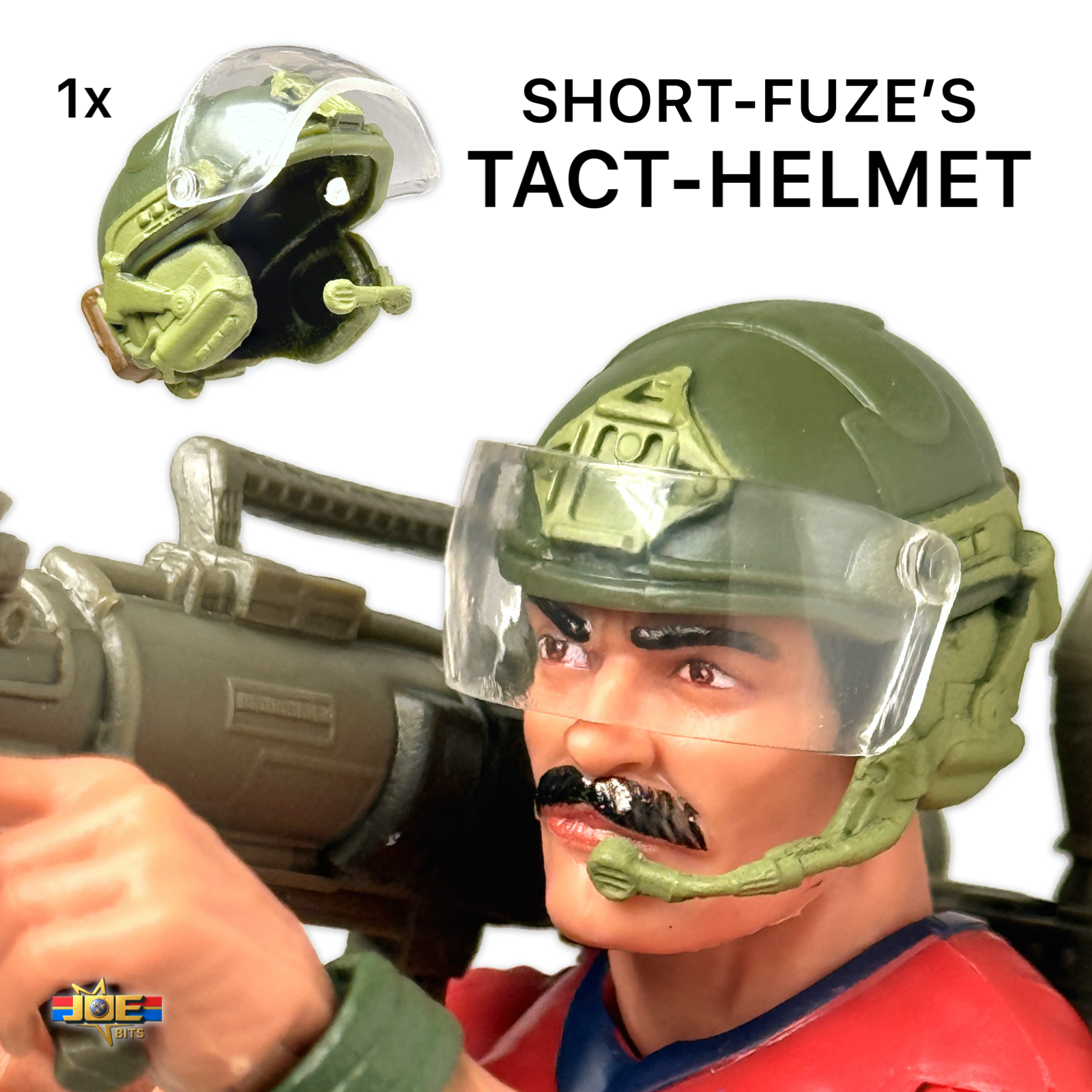 G.I. JOE Classified # 181 | Short-Fuze's TACT-HELMET