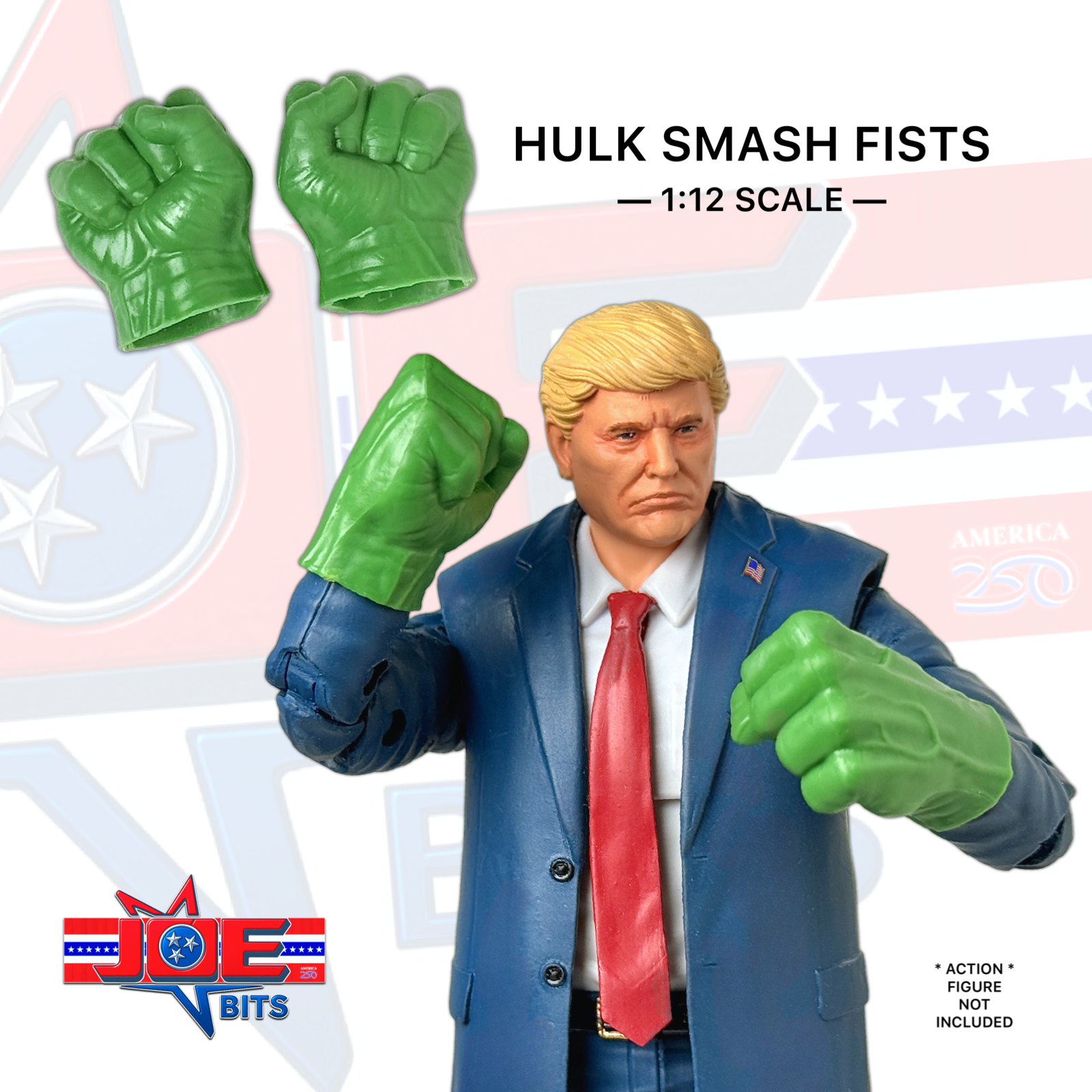 Marvel Legends | DP & W - 1x Pair of HULK SMASH FISTS