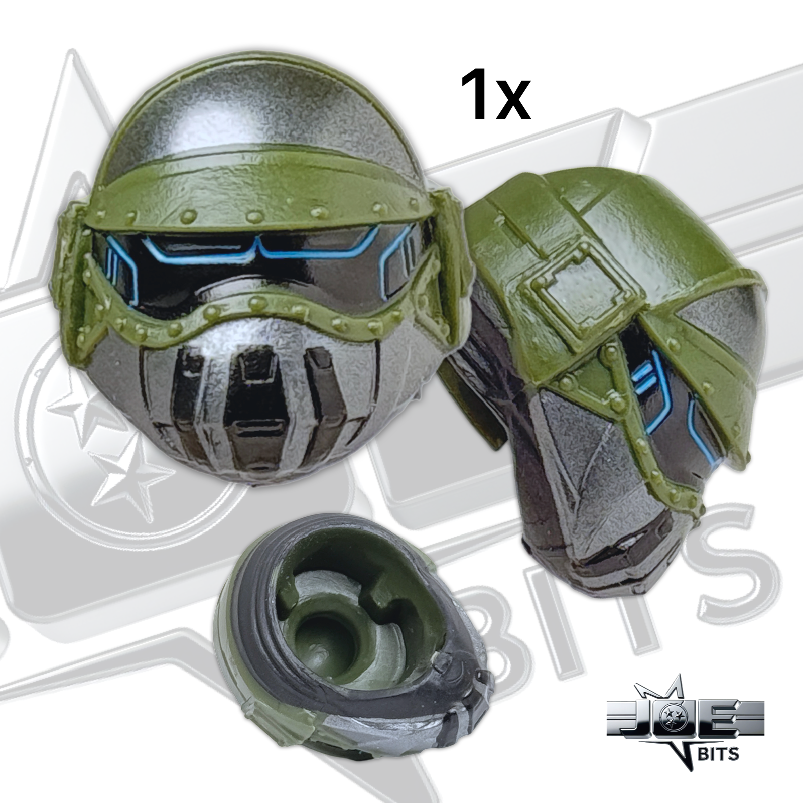 G.I. JOE Classified # 218 | 1x Snake Eyes STEEL CORPS Helmet