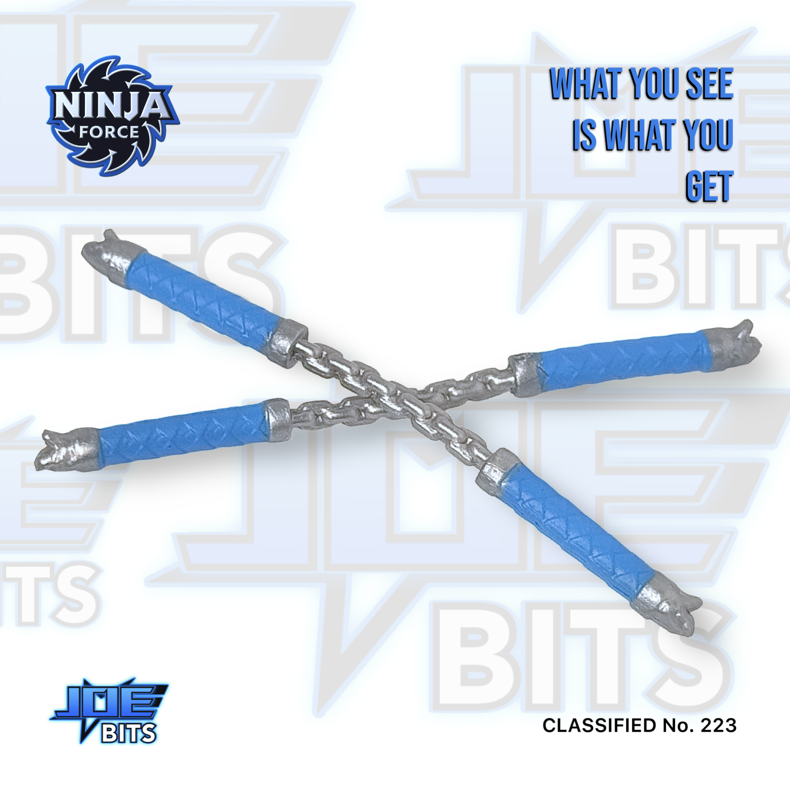 G.I. JOE Classified # 223 | 1x Ninja Force Snake Eyes' NUNCHUCKS