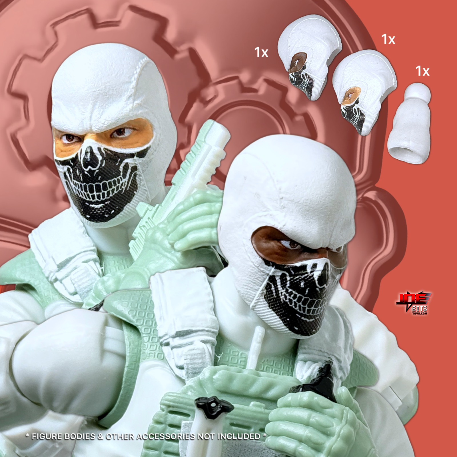 Gridiron Warfare | 2x Skull Crusher Trooper HEAD Sculpts