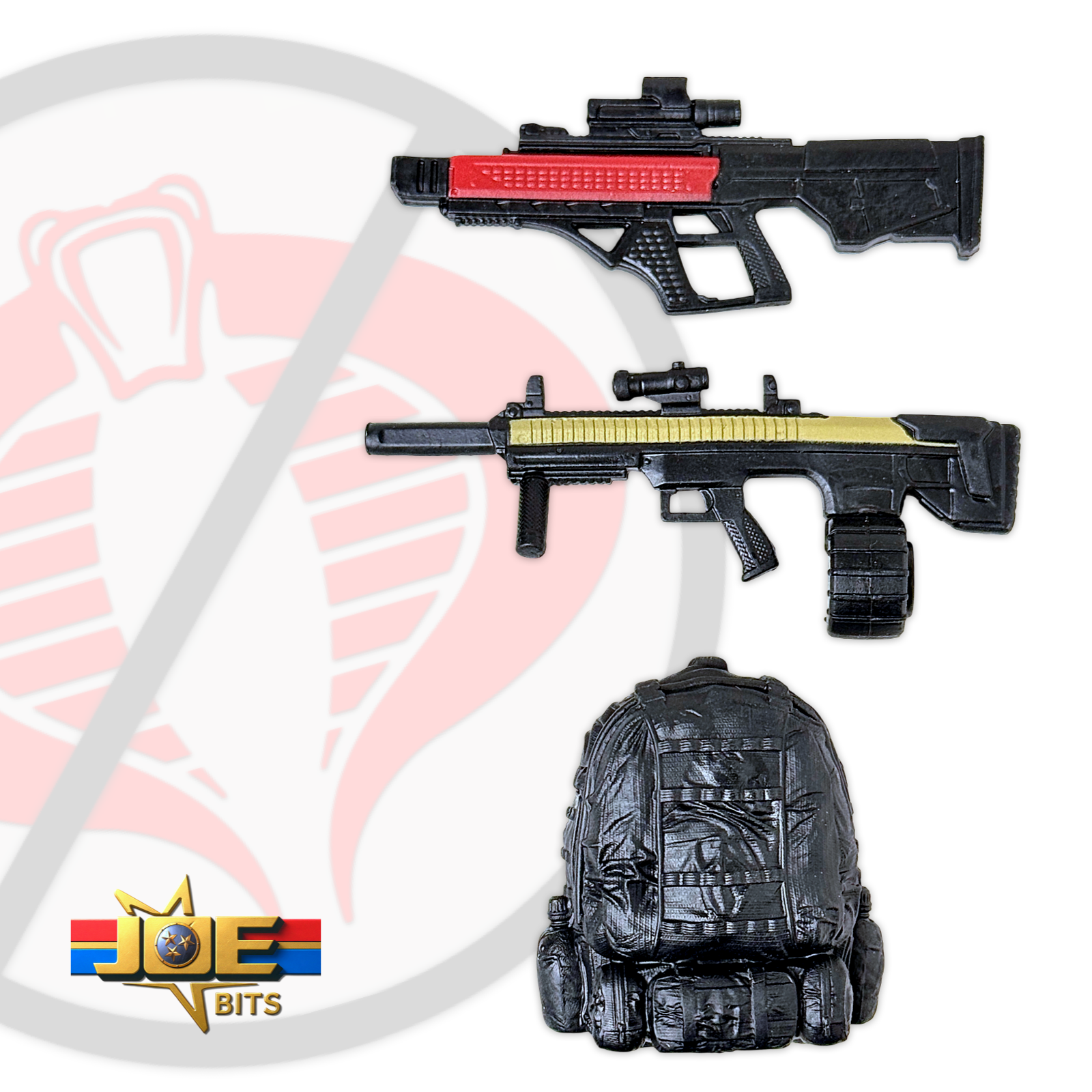 G.I. JOE Classified # 173 | Mercer's RIFLES + BACKPACK