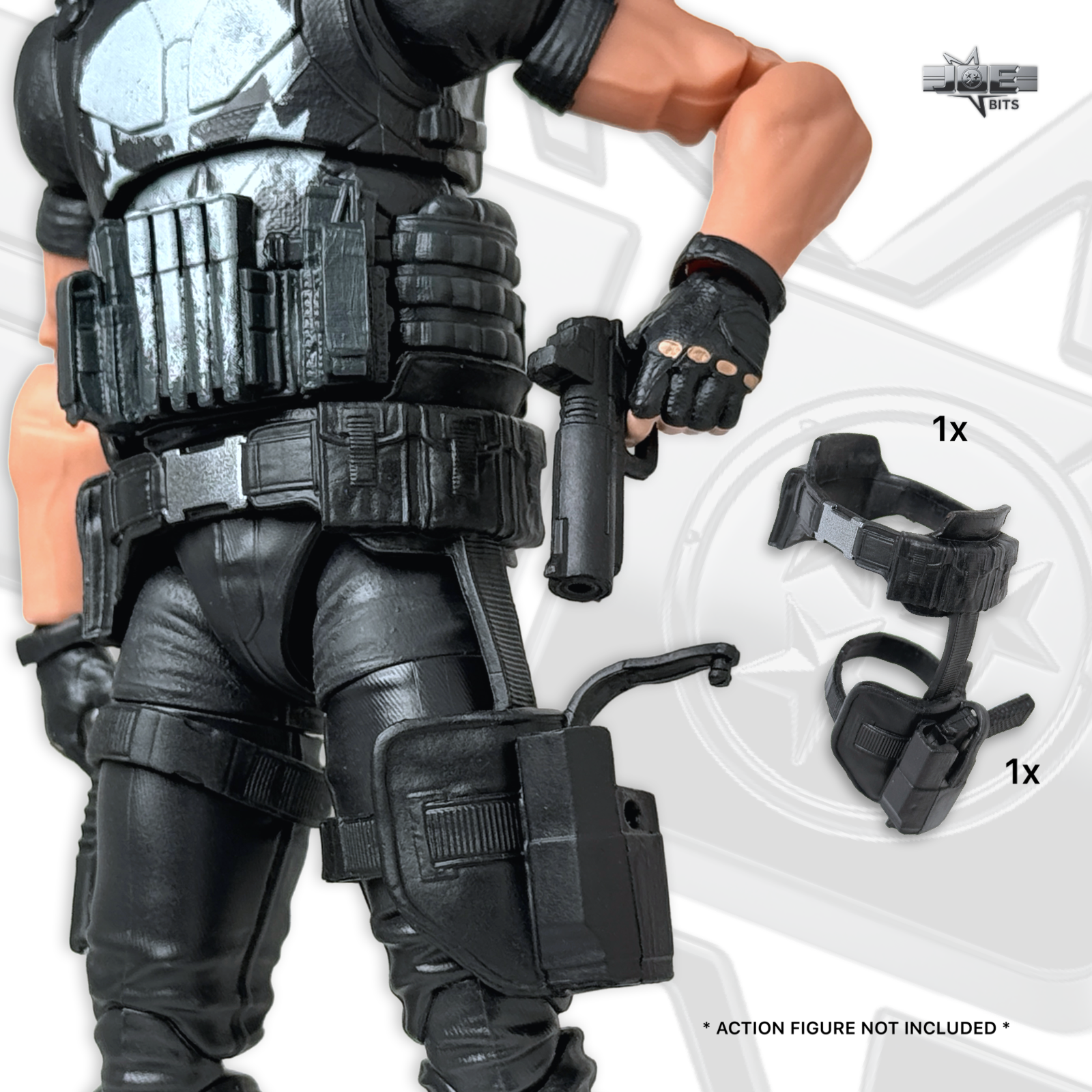 G.I. JOE Classified # 215 | Psych-Out's PISTOL w/ Belt Holster