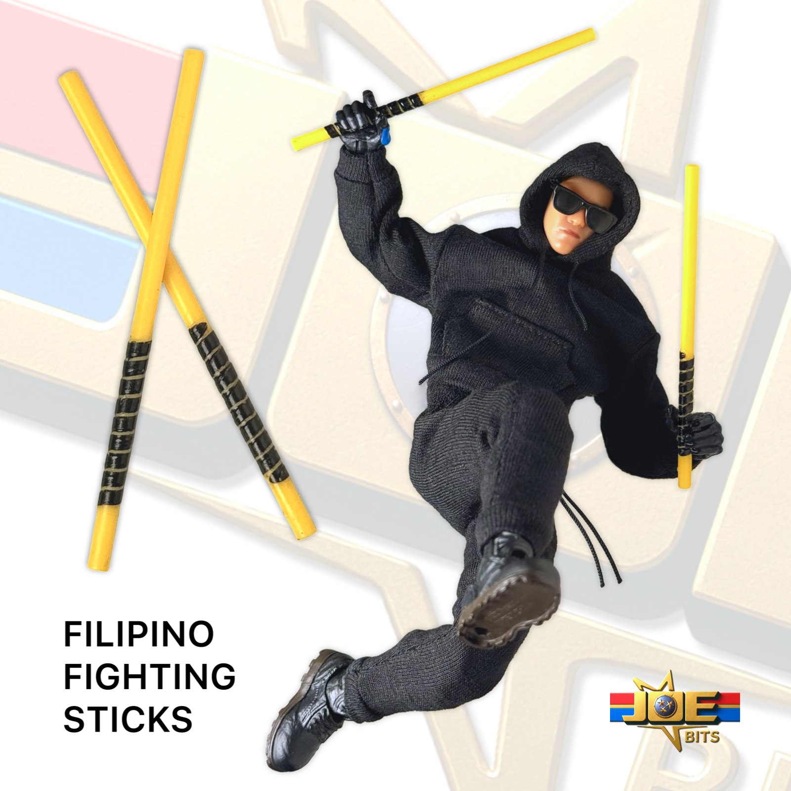 WWE Elite | Steve Blackman's KALI STICKS