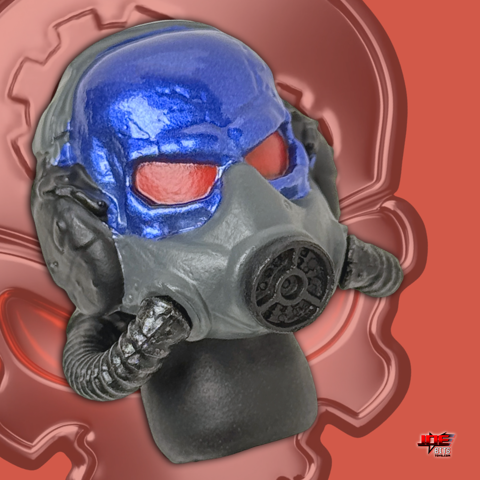 Gridiron Warfare | 1x Skull Crusher HEAD & NECK Sculpt (BLUE)