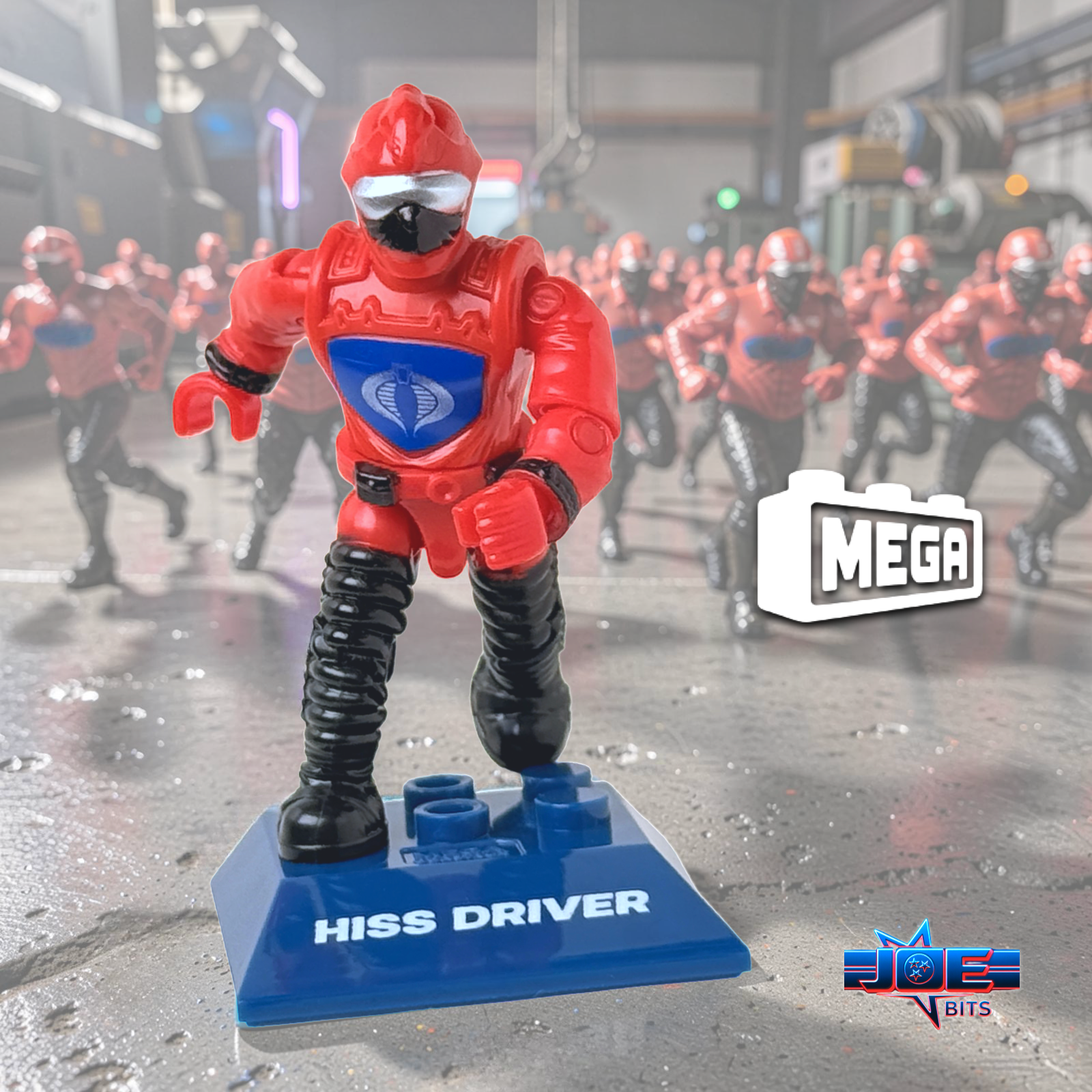 Mega Bloks x G.I. JOE | H.I.S.S. TANK DRIVER