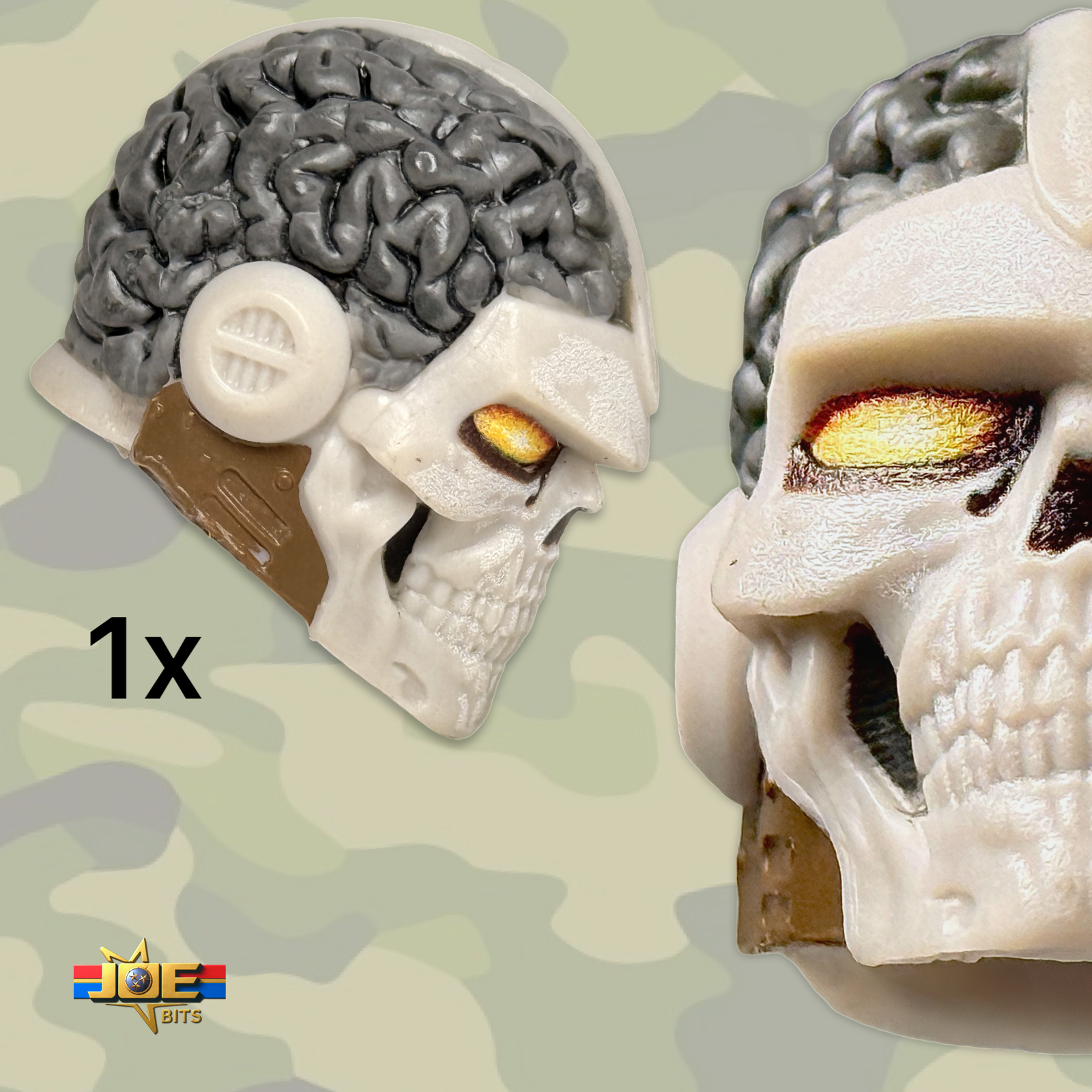 G.I. JOE Classified # 176 | Grim Viper HEAD Sculpt