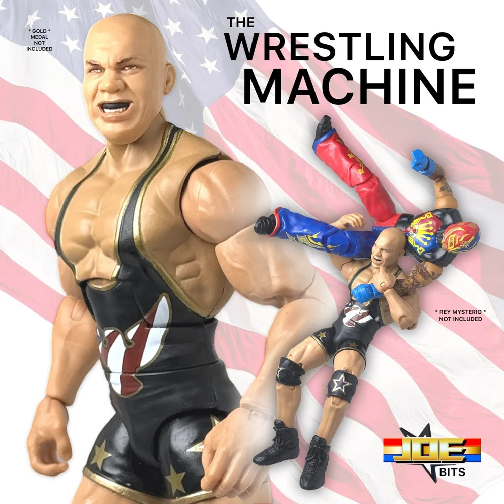WWE Elite Legends Series 26 | KURT ANGLE — JOE BITS Figures, Parts