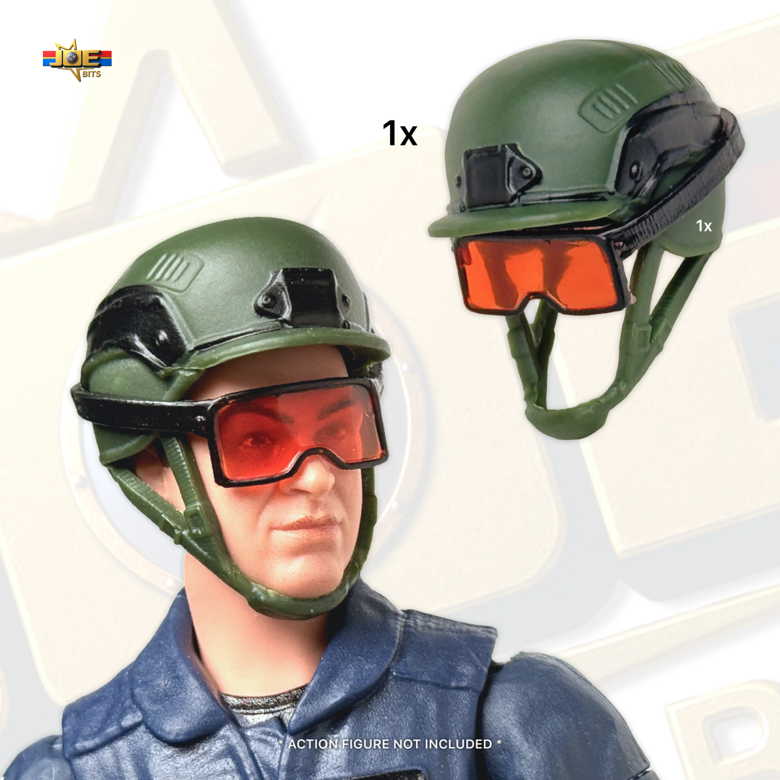 G.I. JOE Classified # 188 | Hit & Run's HELMET + EYEWEAR