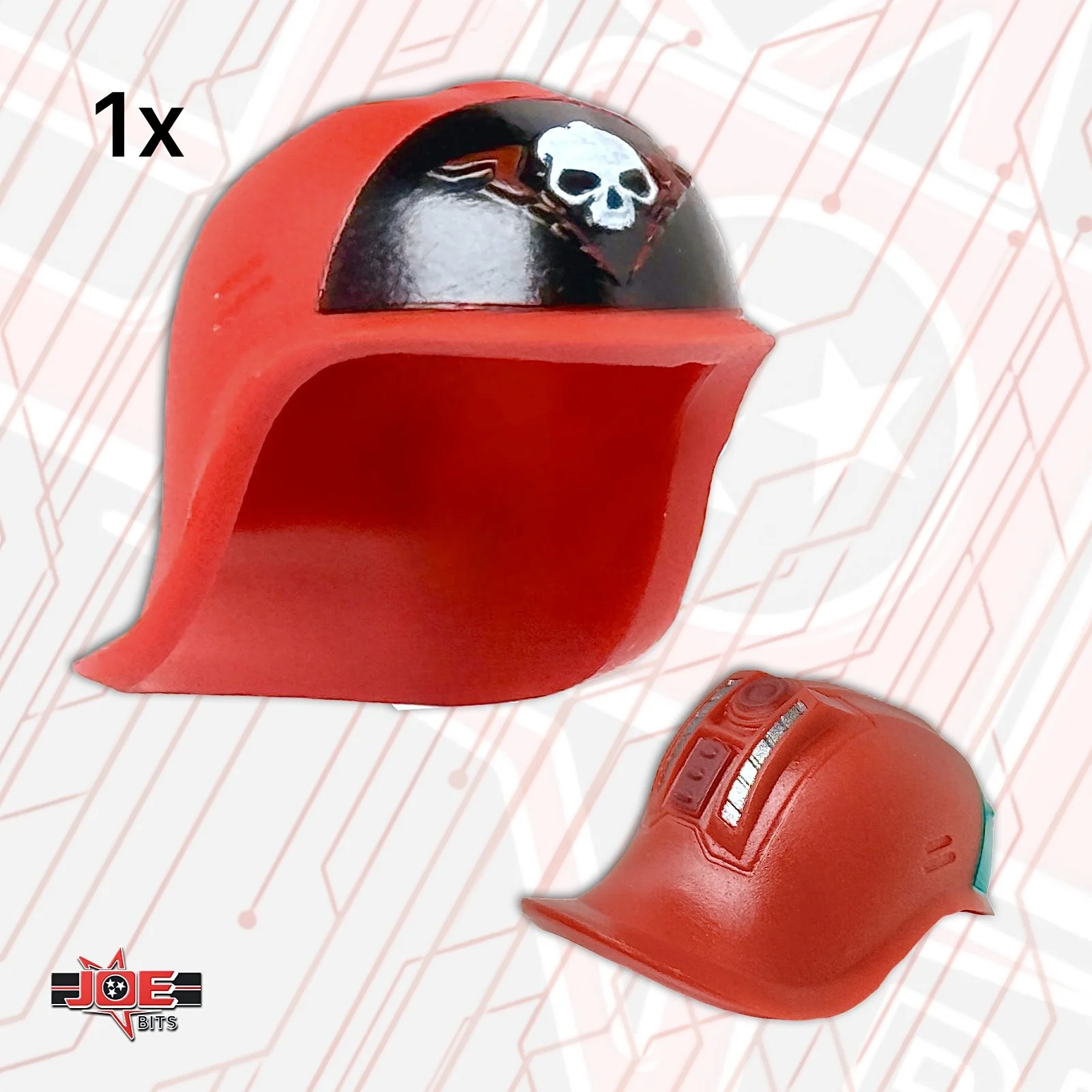 SKELETRON | 1x Red Shadows Assault Trooper HELMET