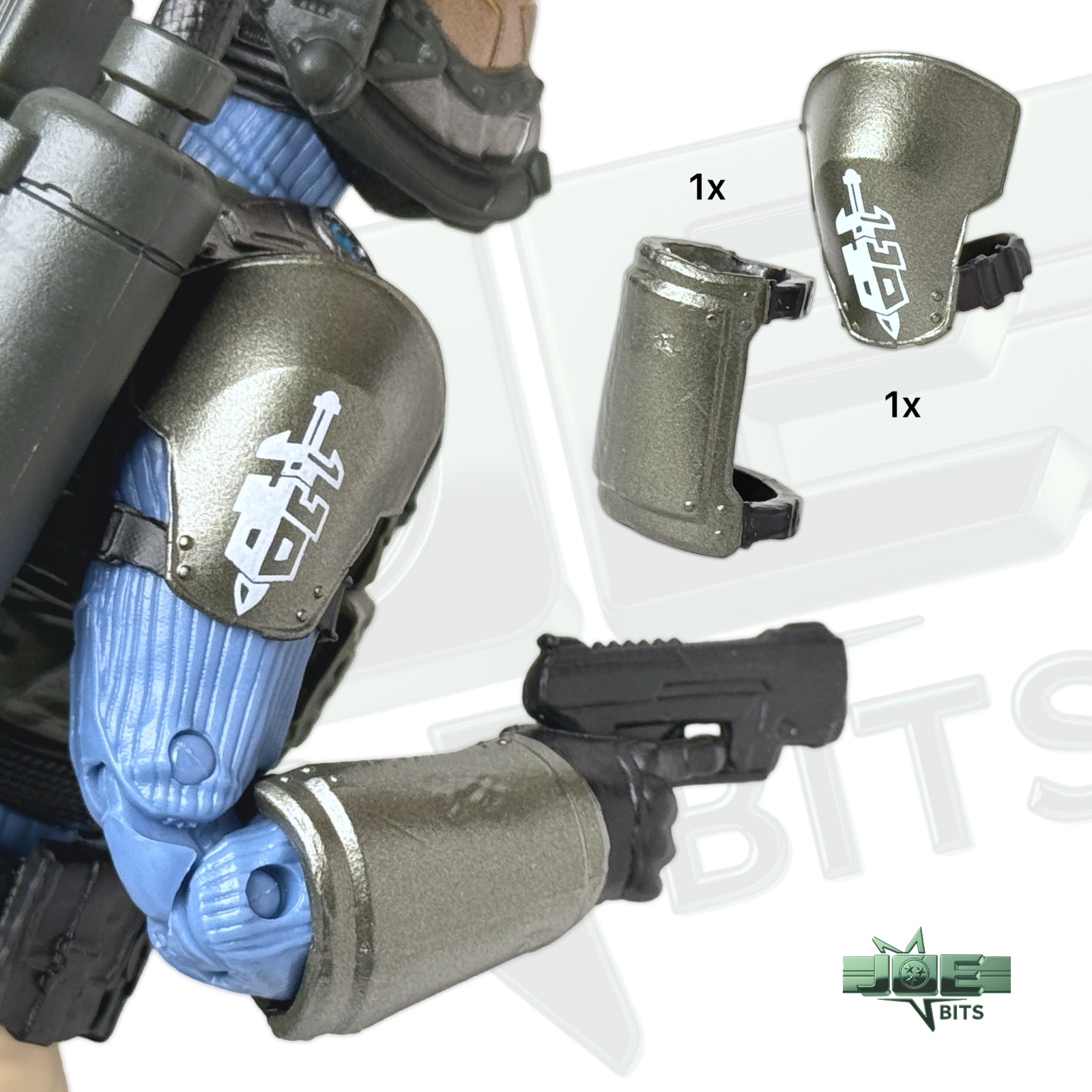 Valaverse ACTION FORCE  | Malice's Shoulder & Arm Guards