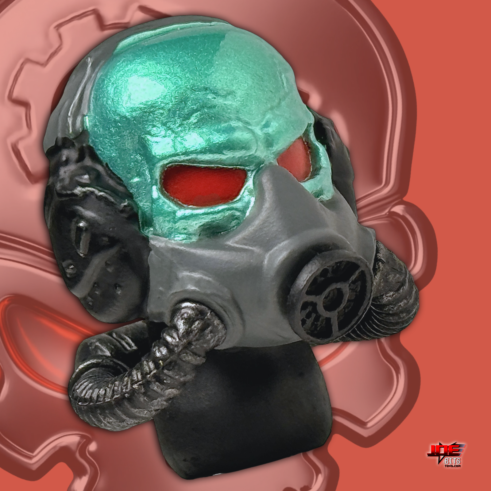 Gridiron Warfare | 1x Skull Crusher HEAD & NECK Sculpt (GREEN)