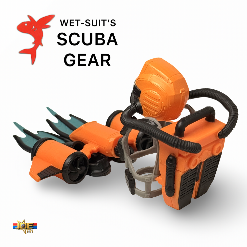 G.I. JOE Classified # 179 | Wet-Suit's SCUBA GEAR — JOE BITS
