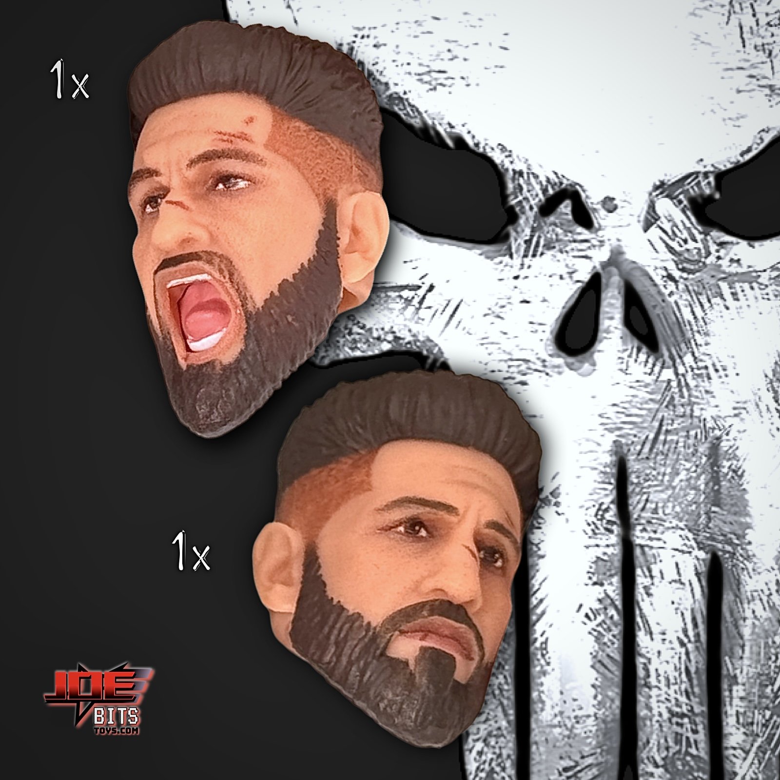 Marvel Legends | The Punisher FRANK CASTLE Head Sculpts
