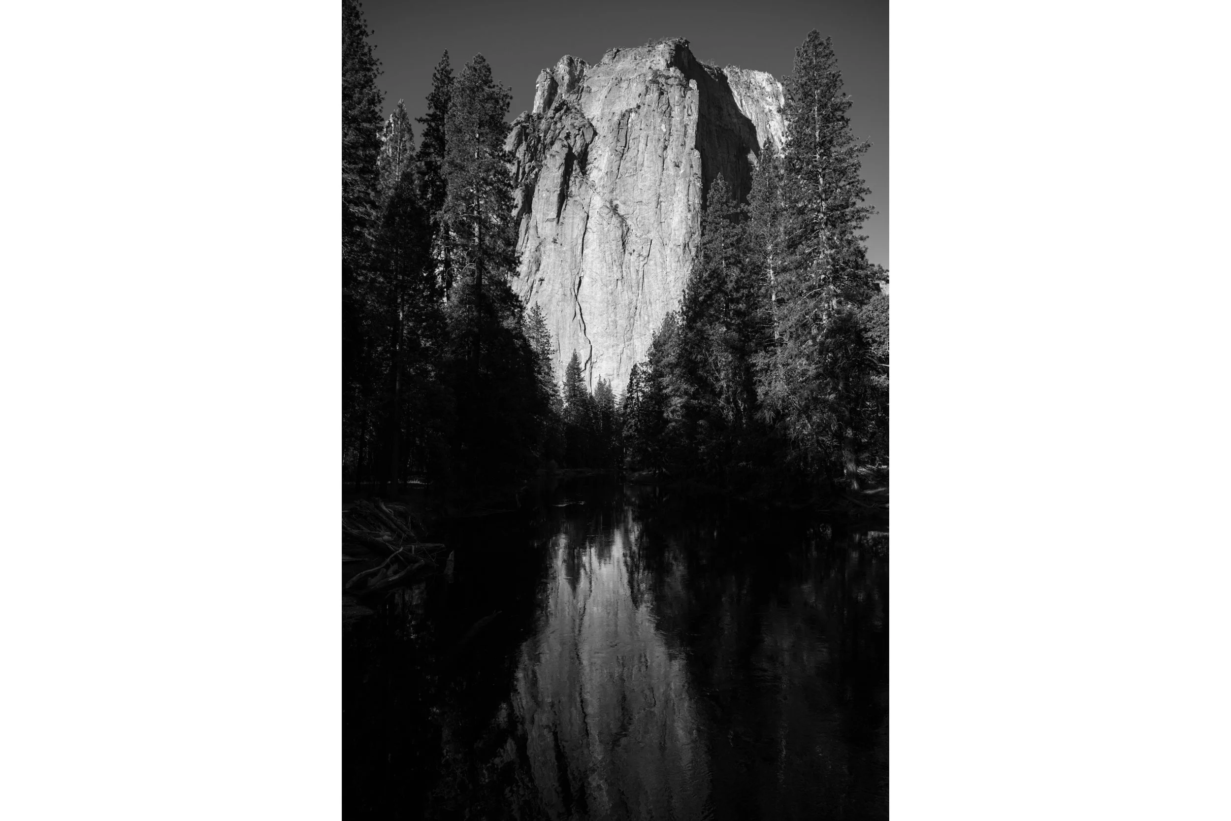 Cathedral Rocks in the Merced