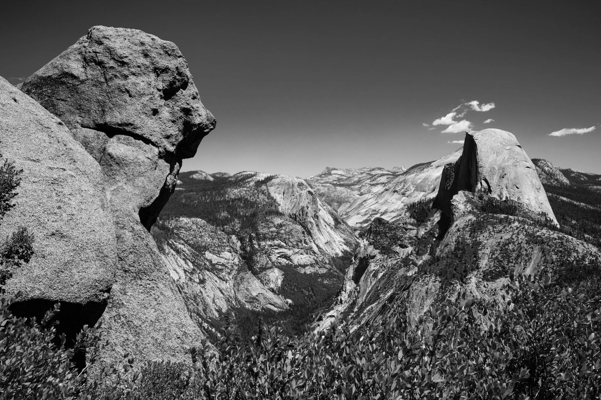 Granite Passage to Half Dome