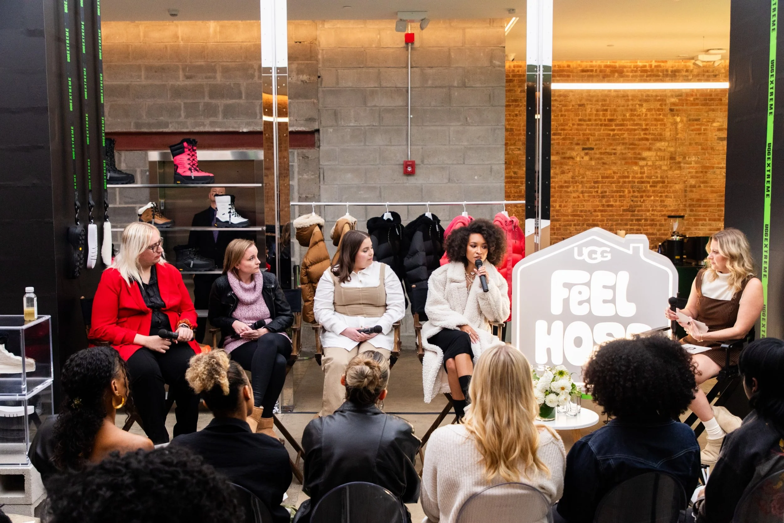 UGG Feel House Panel on Mental Health: Beanie Feldstein, Anya Dillard, Mackenzie Harte & Laura Post Horne