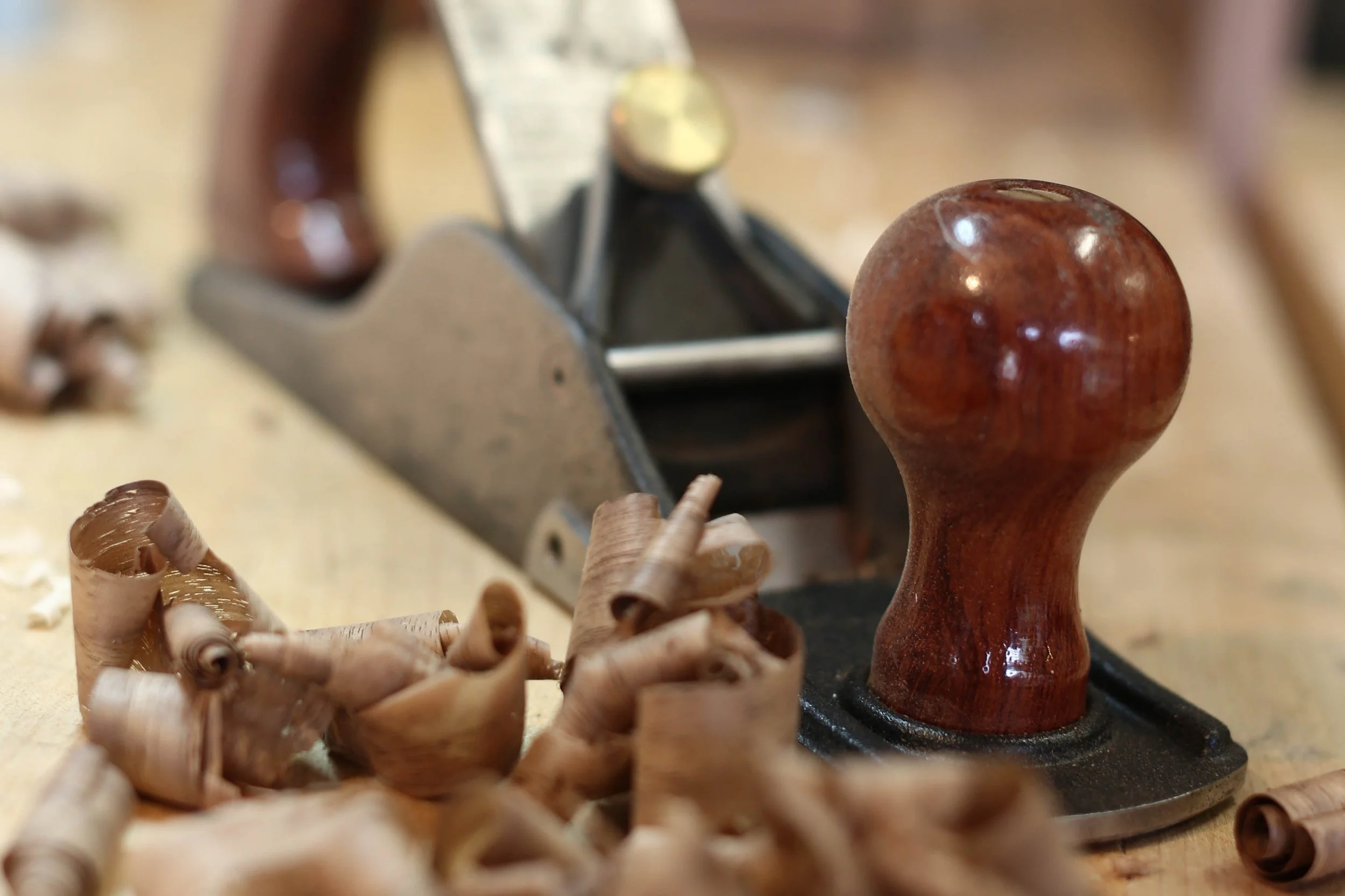 I prefer to use hand tools over power tools