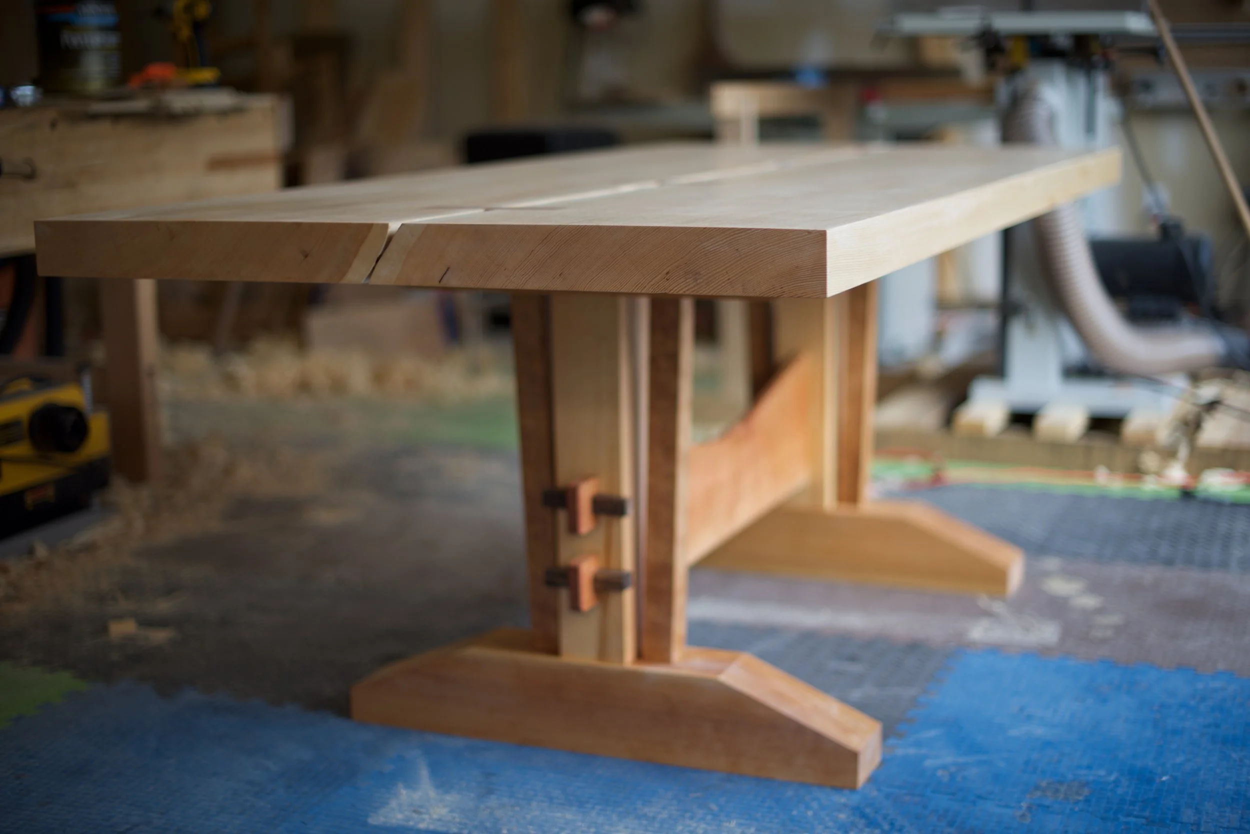 Fir country table
