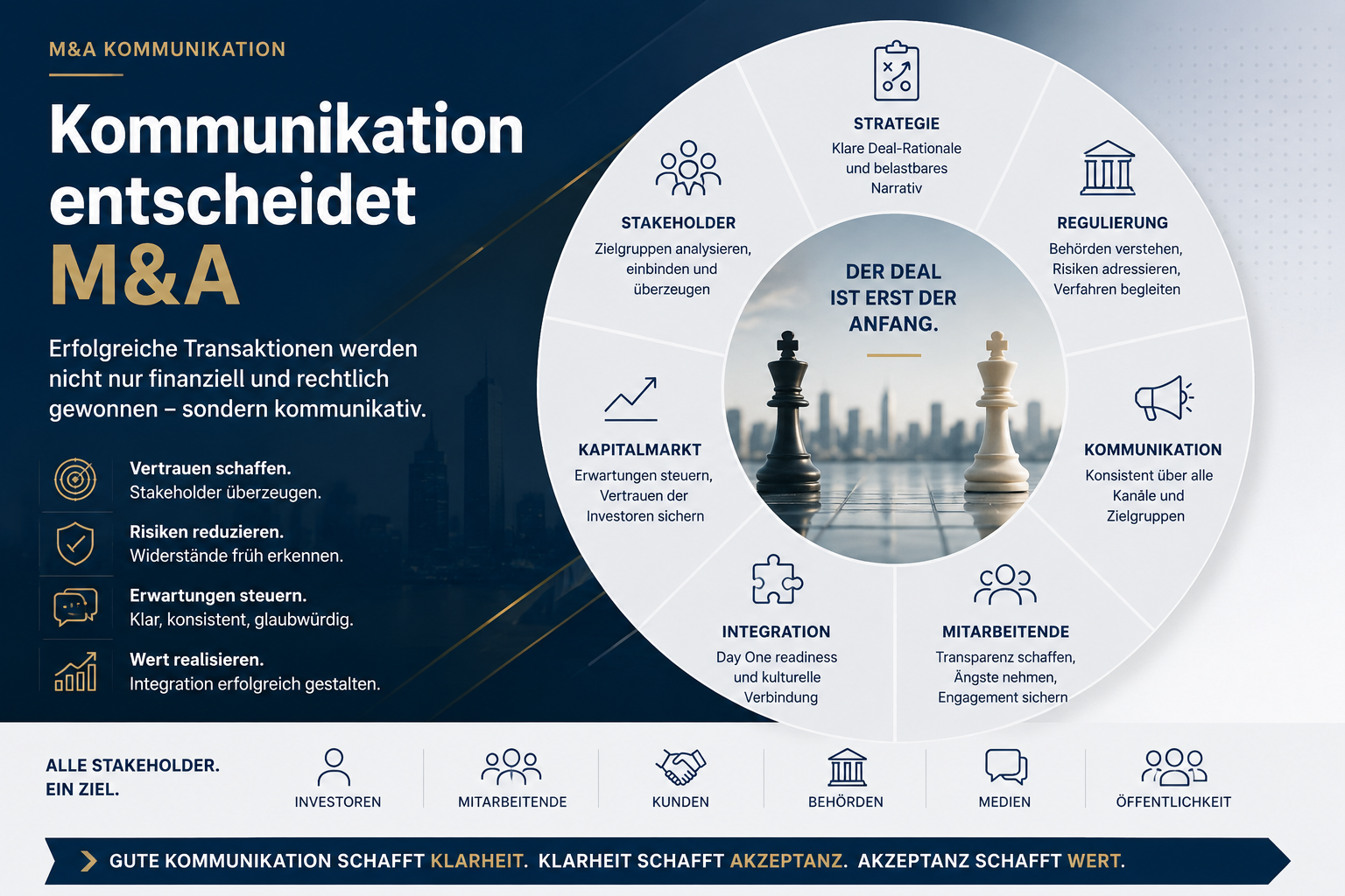 Kommunikation entscheidet M&amp;A | BOC Consult White Paper