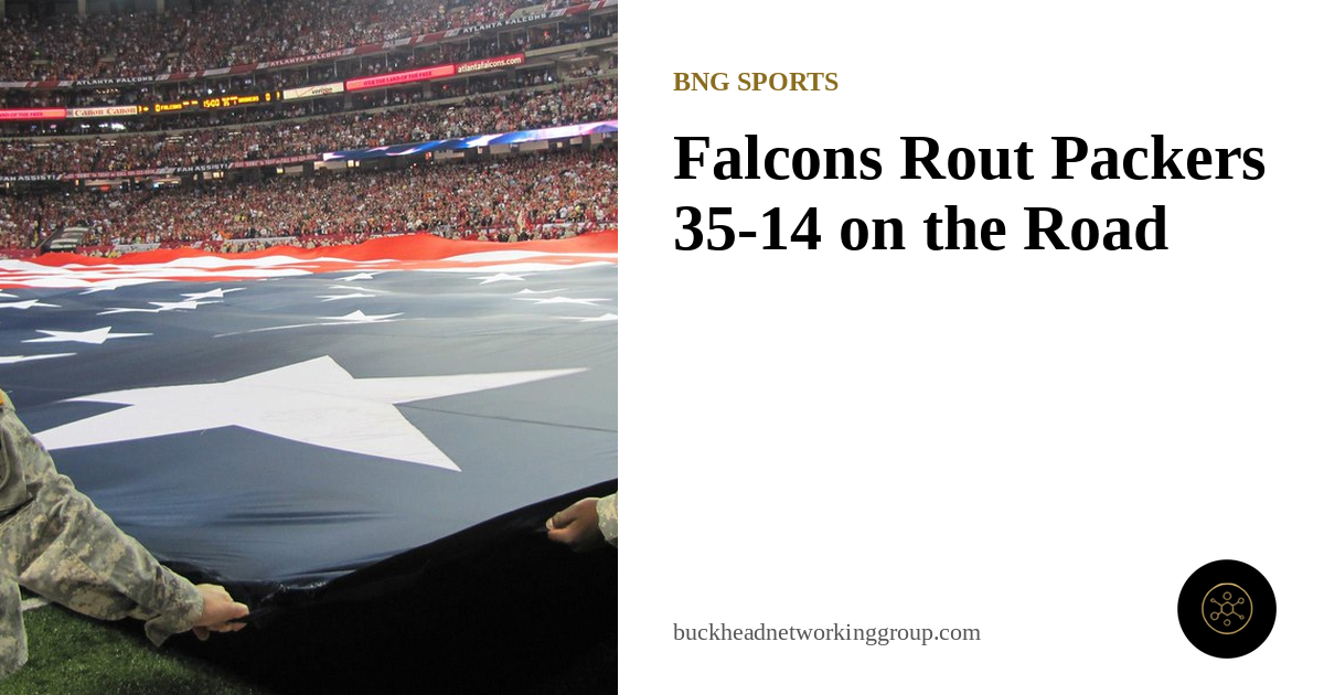 Falcons Rout Packers 35-14 on the Road
