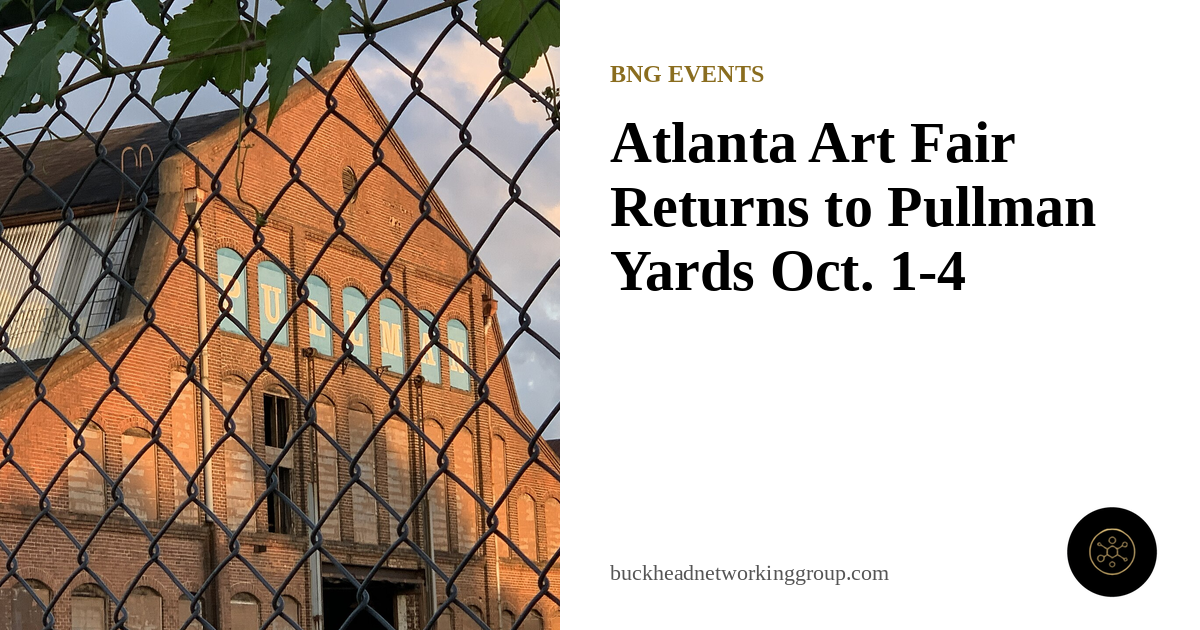 Atlanta Art Fair Returns to Pullman Yards Oct. 1-4