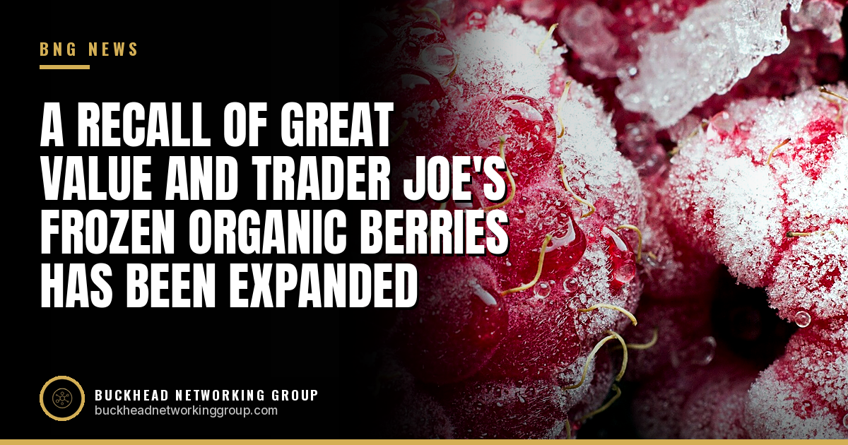 A Recall of Great Value and Trader Joe's Frozen Organic Berries Sold in Georgia Has Been Expanded