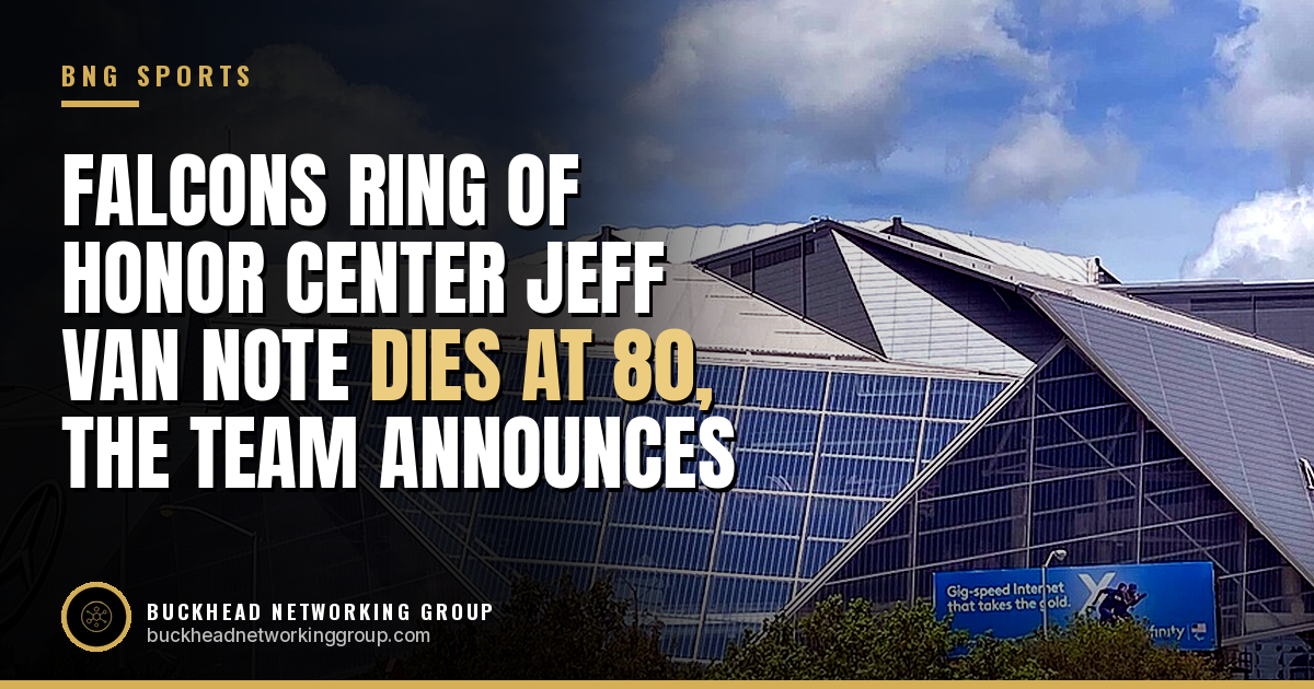 Falcons Ring of Honor Center Jeff Van Note Dies at 80, the Team Announces