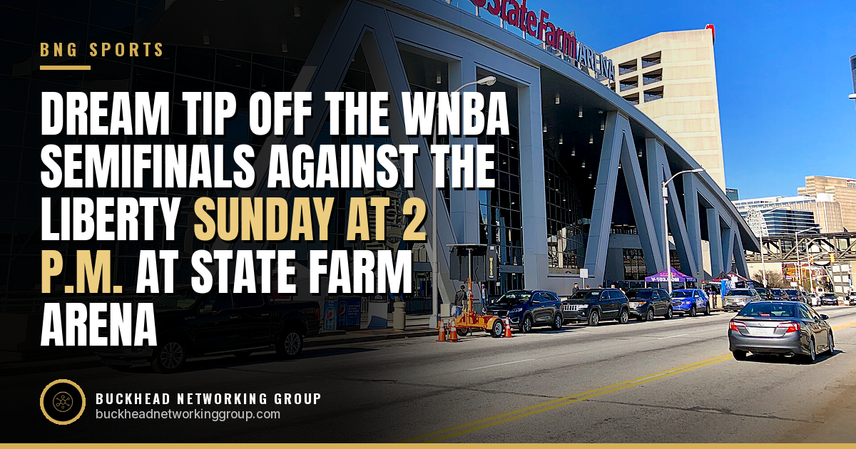 Dream Tip Off the WNBA Semifinals Against the Liberty Sunday at 2 p.m. at State Farm Arena