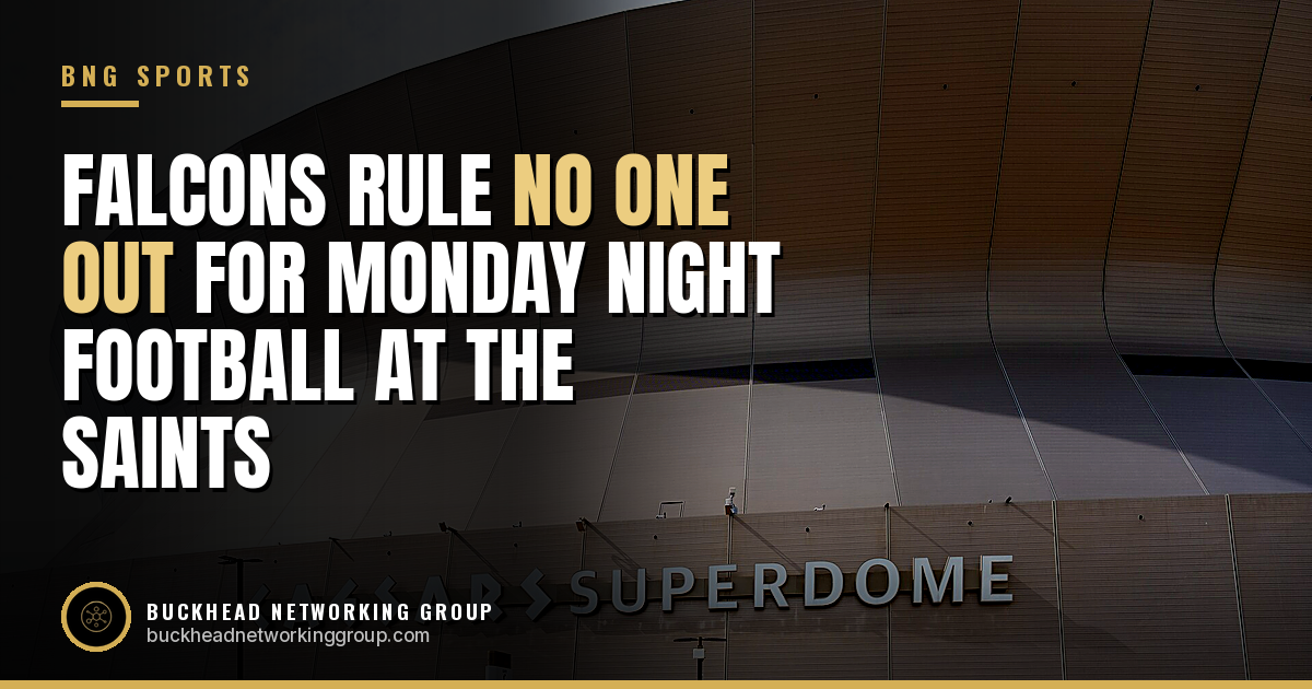 Falcons Rule No One Out for Monday Night Football at the Saints