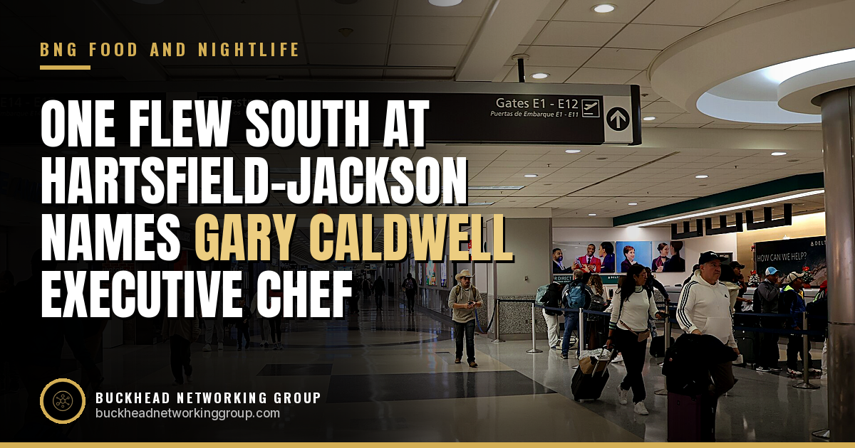 One Flew South at Hartsfield-Jackson Names Gary Caldwell Its Next Executive Chef