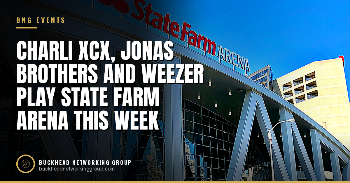 Charli xcx, the Jonas Brothers and Weezer All Play State Farm Arena This Week
