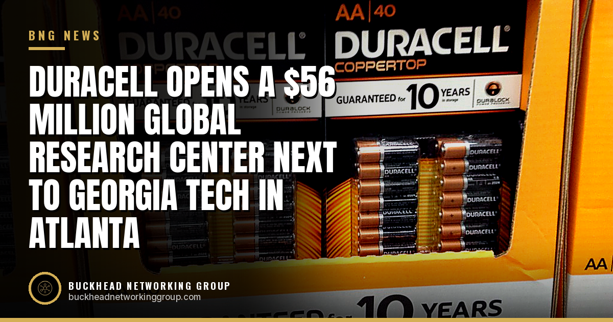 Duracell Opens a $56 Million Global Research Center Next to Georgia Tech in Atlanta