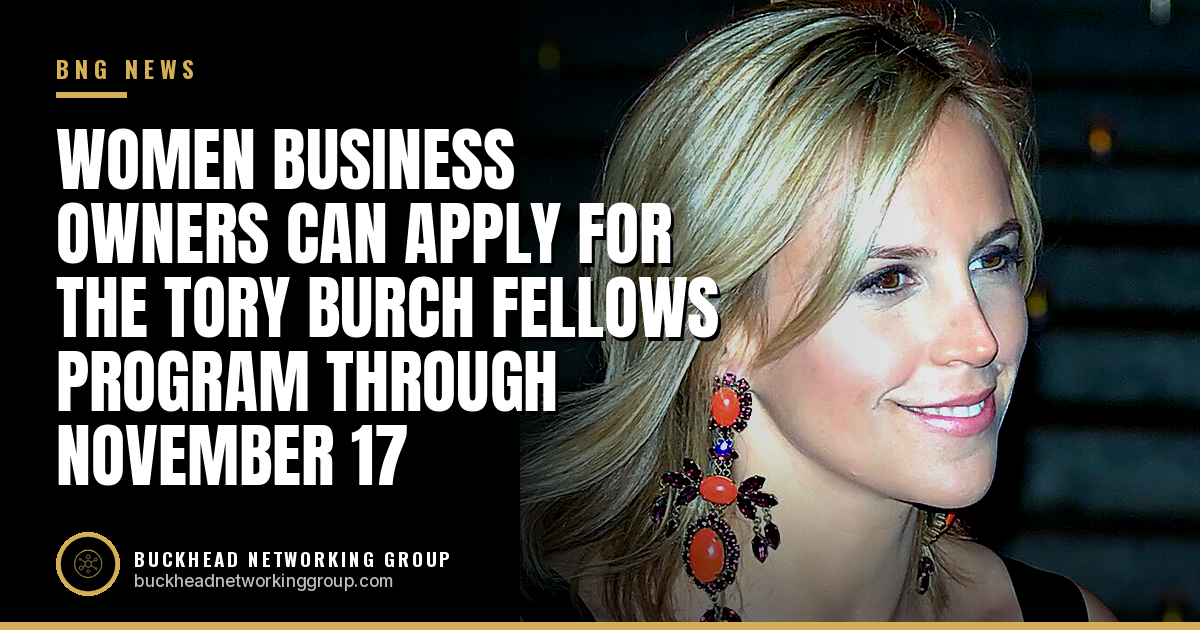 Women Business Owners Can Apply for the Tory Burch Fellows Program Through November 17