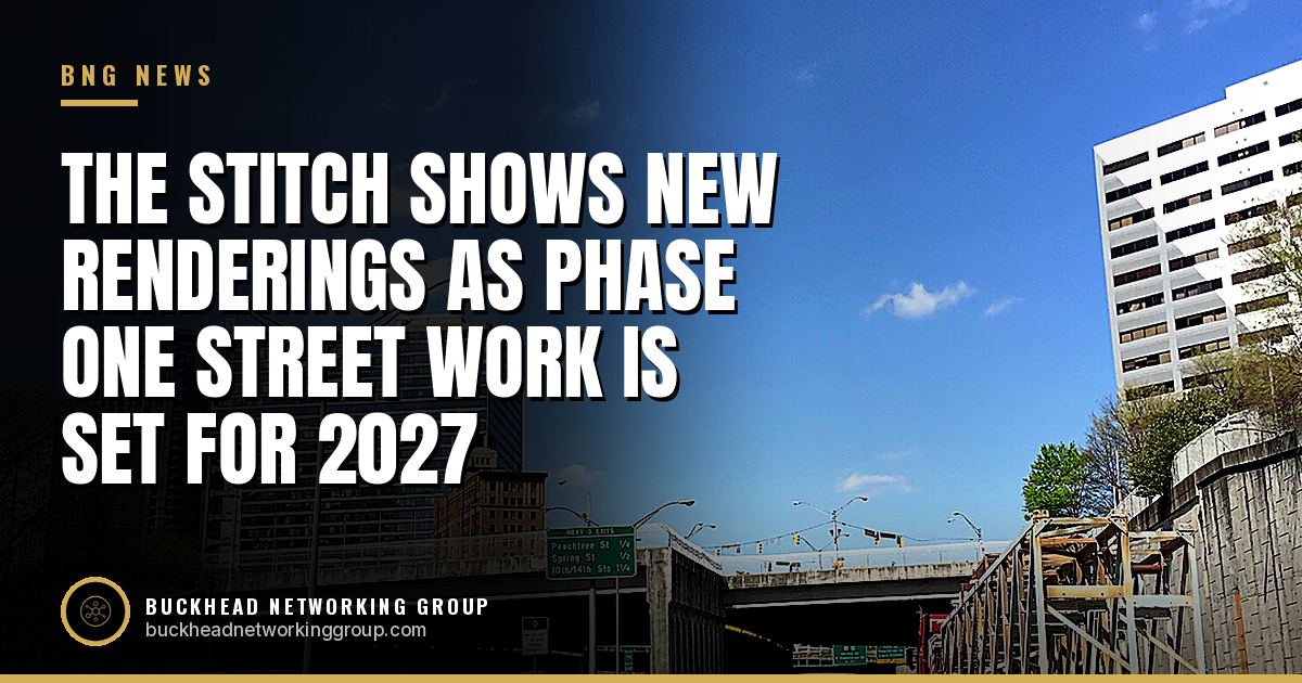 The Stitch Shows New Renderings as Phase One Street Work Is Set for 2027