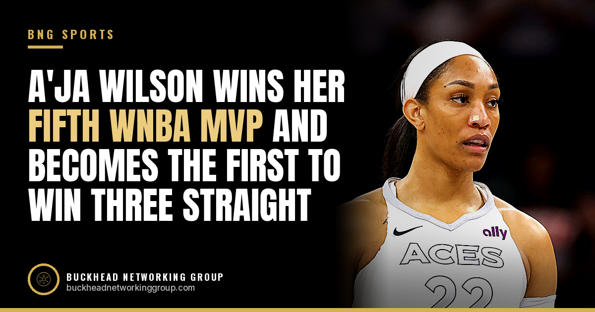 A'ja Wilson Wins Her Fifth WNBA MVP and Becomes the First Player to Win Three in a Row