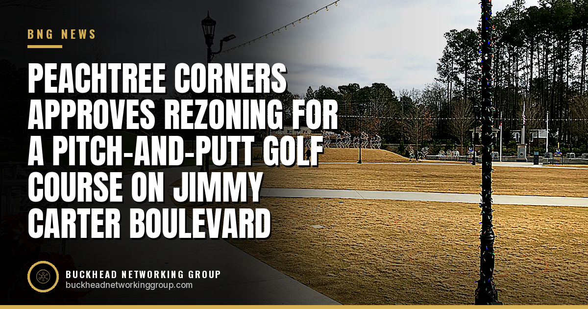 Peachtree Corners Approves Rezoning for a Pitch-and-Putt Golf Course on Jimmy Carter Boulevard