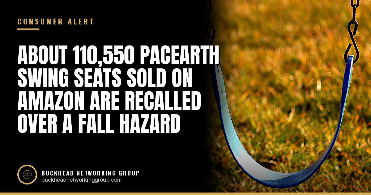 About 110,550 PACEARTH Swing Seats Sold on Amazon Are Recalled Over a Fall Hazard