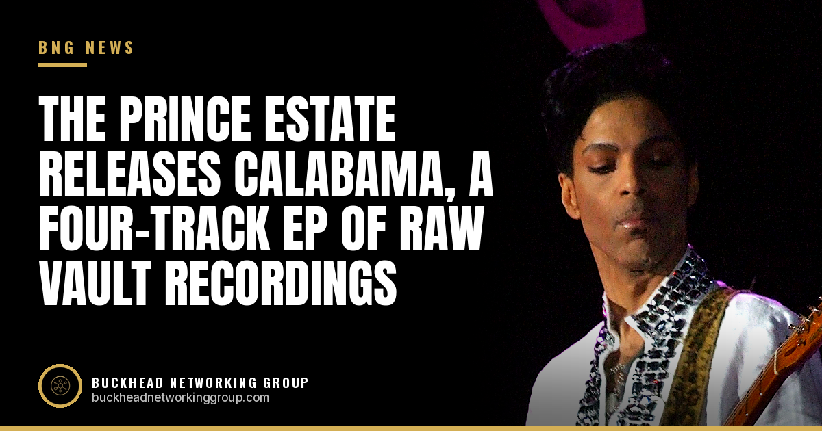The Prince Estate Releases Calabama, a Four-Track EP of Raw Vault Recordings