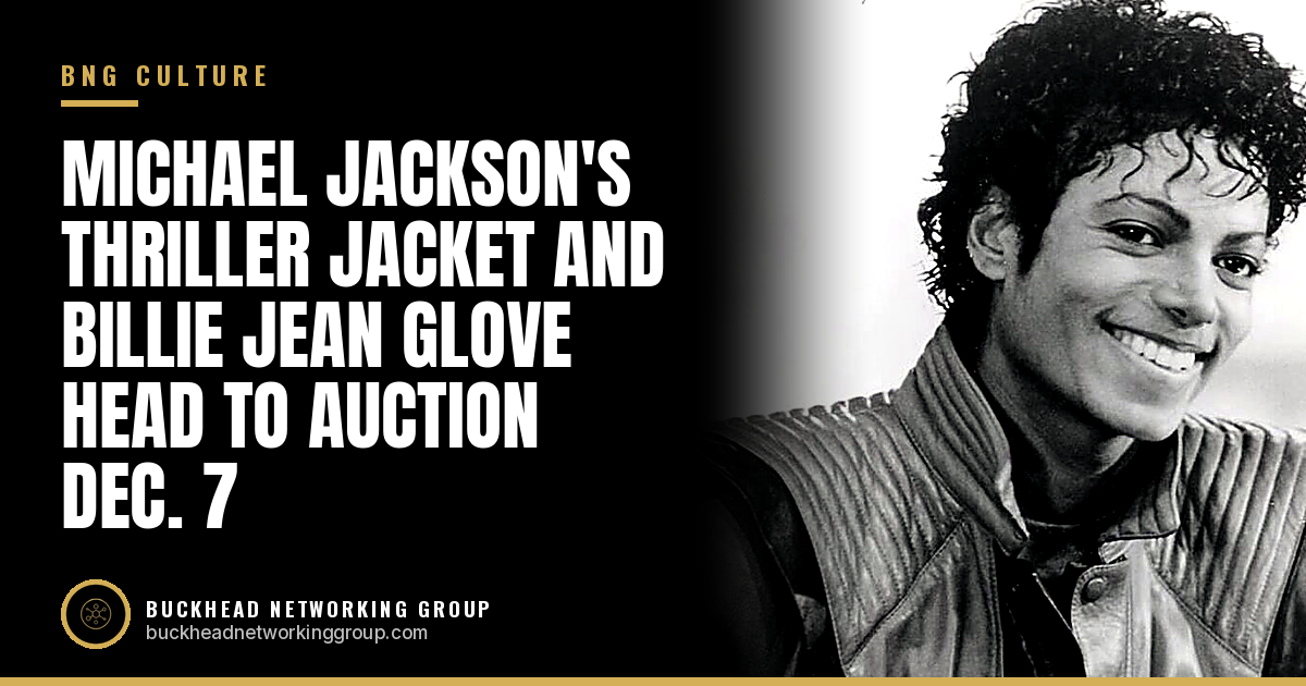 Michael Jackson's Thriller Jacket and Billie Jean Glove Go to Auction Dec. 7
