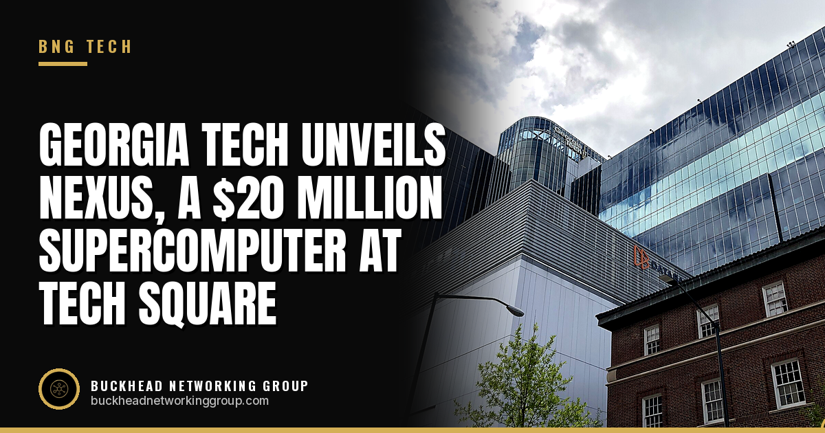 Georgia Tech Unveils Nexus, a $20 Million Supercomputer at Tech Square